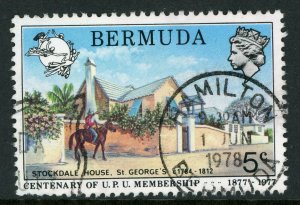 Bermuda 1978 UPU Church Horse Uniform Sock on the Nose Cancel G796 ⭐⭐⭐⭐⭐⭐