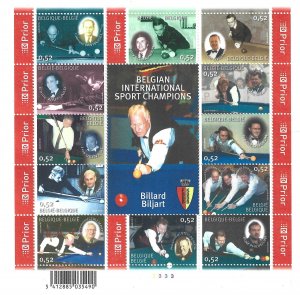 Belgium Sc #2145  sheet of 12 NH VF