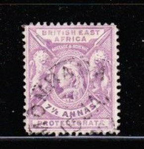 Album Treasures British East Africa Scott # 81  7 1/2a Victoria  VF Used CDS