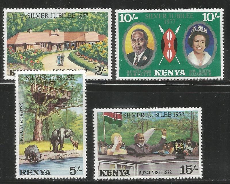 KENYA  84-87  MNH   1977 ISSUE