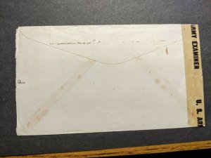 APO 246 GUAM, MARIANNAS ISLANDS Censored WWII Army Air Force Cover POSTAGE DUE