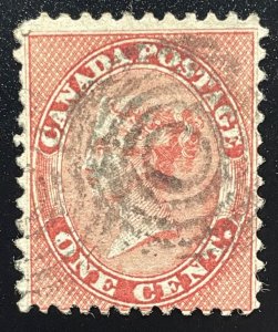 Canada, Scott 14 v, Used, E Flaw (pic 3)