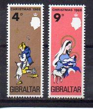 Gibraltar 217-218 MNH