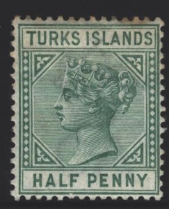 Turks Islands Sc#51 MNH - slight toning