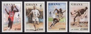 Ghana #1797-1800 F-VF Mint NH ** 1996 Atlanta Summer Olympics