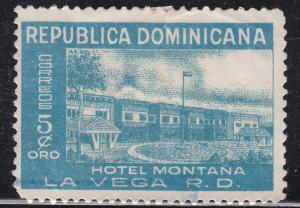 Dominican Republic 440 Montana Hotel 1950