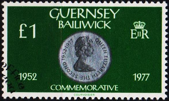 Guernsey. 1979 £1 S.G.196 .Fine Used
