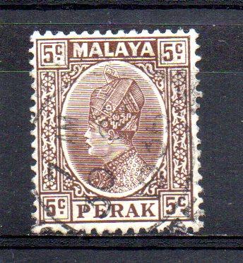 Malaya - Perak 72 used