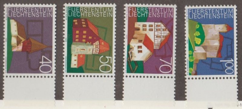 Liechtenstein Scott #572-575 Stamps - Mint NH Set