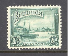 Bermuda Sc # 105 mint hinged (RS)