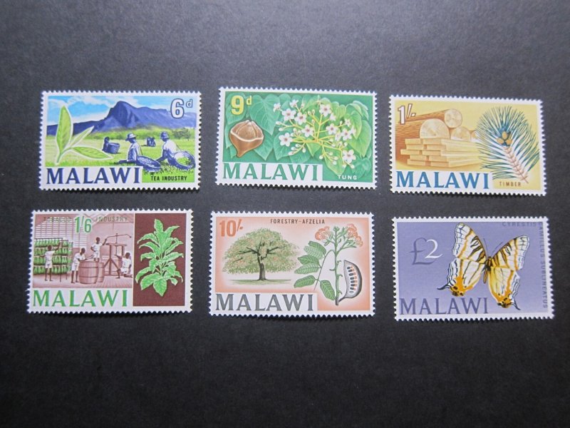 Malawi 1966 Sc 45-48,50-51 MNH