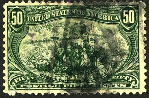 U.S. #291 USED REPAIRED TEAR