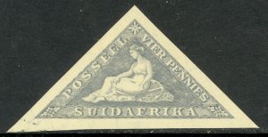 SOUTH AFRICA 1926 4d HOPE TRIANGLE Afrikaans Sc 21 MH