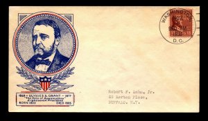 SC# 823 FDC / Clifford Cachet - L22439