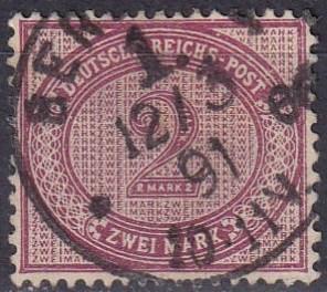 Germany #36b  F-VF Used CV $60.00 (A18890)