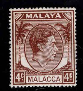 Malaya Malacca Scott 6 MH* stamp
