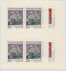 Czechoslovakia stamp Art minisheet set MNH 1978 Mi 2476-2478 WS140708