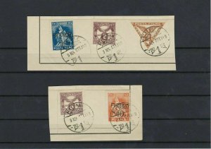 Fiume 1919 Overprints Postage Dues Newspaper Stamps Ref: R4502