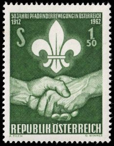 Austria - Scott 684 - Mint-Never-Hinged