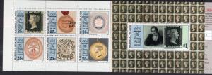 Marshall Islands 376a Anniversary Penny Black Booklet MNH VF