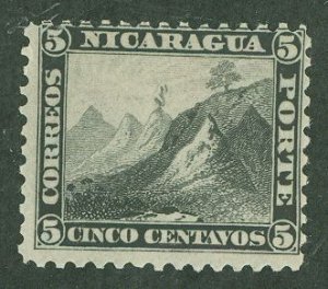 Nicaragua #5 Unused Single