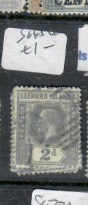 LEEWARD ISLANDS KGV 2D  SG 65   VFU     P1202H