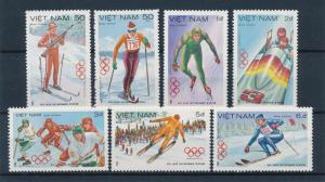 [55672] Vietnam 1984 Olympic games Biathlon Icehockey Skiing MNH