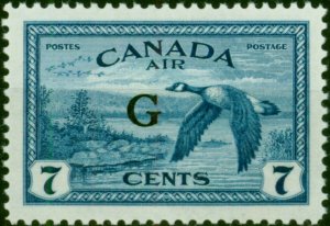 Canada 1950 7c Blue SG0190 V.F MNH (2)