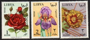 Libya Sc #284-286 Mint Hinged