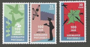 Surinam 408-410 MNH  SC $1.10