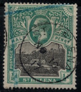 St. Helena #61  CV $12.00  Nov. 10, 1917 cancellation