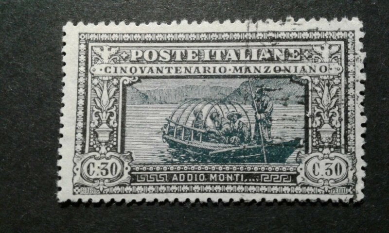 Italy # 167 used (light cancel) e207 10601