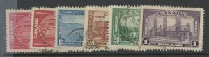 Canada #241-245 Used Single (Complete Set)