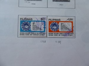 Philippines 1978-1991 Stamp Collection on Album Pages