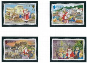 Jersey 818-21 MNH 1997 Christmas (KA)(ad4876)