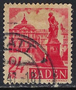 Germany Baden 5N8 VFU Z8185-4