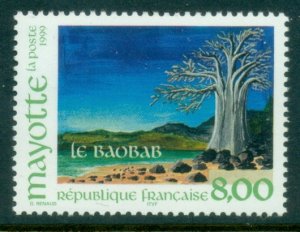Mayotte 1999 Baobab Tree MUH