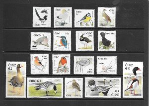 BIRDS - IRELAND #1353-69  MNH