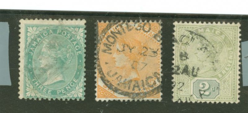 Jamaica #21a/23/25a  Single