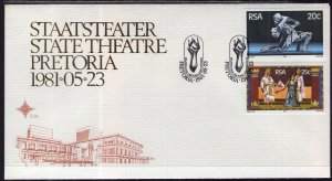 South Africa 546-547 U/A FDC