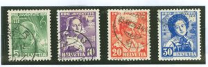 Switzerland #B81-4  Single (Complete Set)