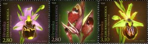 Croatia 2014 MNH Stamps Scott 903-905 Flowers Orchids