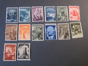 Bulgaria 1942 Sc 420-33 set MNH