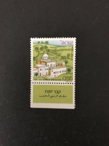 Israel 1972 #492 Tab, MNH