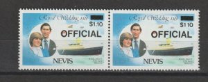 NEVIS 1983 SG O27/f MNH Cat £5