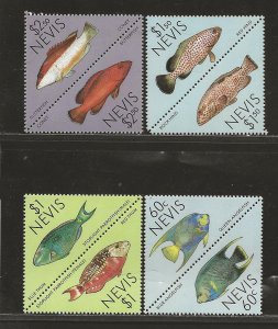 NEVIS SC# 544-47  FVF/MNH