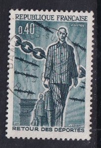 France  #1118 used 1965 returning deportees