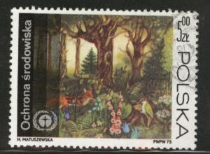 Poland Scott 1993 used 1973 stamp