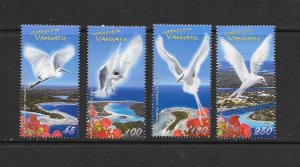 BIRDS - VANUATU #957-60 REEF HERON  MNH