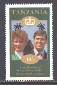 Tanzania 1986 Royal Wedding 10/- MNH**